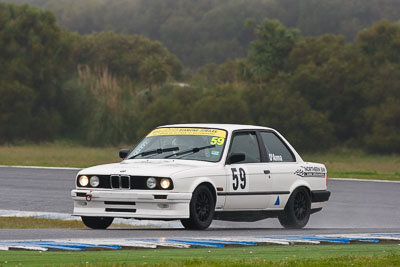 59;26-November-2011;Anthony-DAnna;Australia;BMW-E30;Improved-Production;Island-Magic;Melbourne;PIARC;Phillip-Island;VIC;Victoria;auto;motorsport;racing;rain;super-telephoto;wet