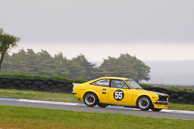 55;26-November-2011;55;Australia;Datsun-1200-Coupe;Improved-Production;Island-Magic;Melbourne;PIARC;Phillip-Island;Rod-Parsons;VIC;Victoria;auto;motorsport;racing;rain;super-telephoto;wet