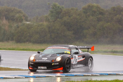 71;26-November-2011;71;Australia;George-Pethard;Island-Magic;Lotus-Elise;Max-Baerlocher;Melbourne;PIARC;Phillip-Island;Production-Sports-Cars;VIC;Victoria;auto;motorsport;racing;rain;super-telephoto;wet