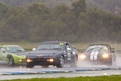 44;26-November-2011;44;Australia;Daryl-Head;Gerry-Murphy;Island-Magic;Melbourne;PIARC;Phillip-Island;Porsche-944-S2;Production-Sports-Cars;VIC;Victoria;auto;motorsport;racing;rain;super-telephoto;wet