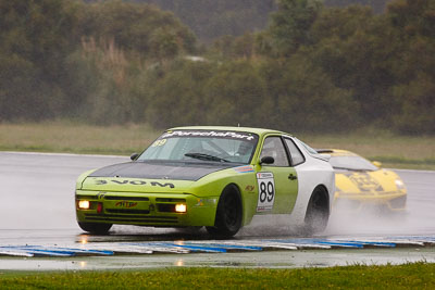 89;26-November-2011;Australia;Chris-Lewis‒Williams;Duane-Evans;Island-Magic;Melbourne;PIARC;Phillip-Island;Porsche-944;Production-Sports-Cars;VIC;Victoria;auto;motorsport;racing;rain;super-telephoto;wet