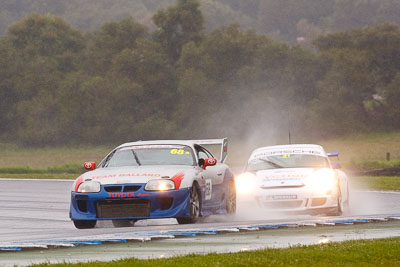 68;26-November-2011;68;Australia;Island-Magic;John-Ballard;Melbourne;PIARC;Phillip-Island;Production-Sports-Cars;Scott-Fleming;Toyota-Supra-RZ;VIC;Victoria;auto;motorsport;racing;rain;super-telephoto;wet