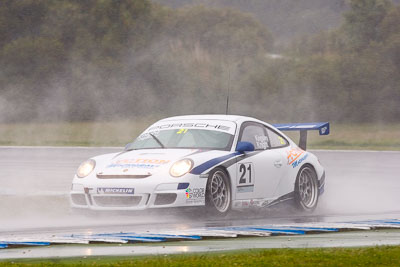 21;21;26-November-2011;Australia;Island-Magic;Matthew-Kingsley;Melbourne;PIARC;Phillip-Island;Porsche-911-GT3-Cup-997;Production-Sports-Cars;Terry-Knight;VIC;Victoria;auto;motorsport;racing;rain;super-telephoto;wet