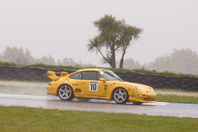 10;10;26-November-2011;Australia;Benjamin-Faggeter;Emanuel-Mezzasalma;Island-Magic;Melbourne;PIARC;Phillip-Island;Porsche-993;Production-Sports-Cars;VIC;Victoria;auto;motorsport;racing;rain;super-telephoto;wet