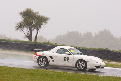 22;22;26-November-2011;Australia;Brian-Anderson;Chris-Gough;Island-Magic;Melbourne;PIARC;Phillip-Island;Porsche-Boxster-S;Production-Sports-Cars;VIC;Victoria;auto;motorsport;racing;rain;super-telephoto;wet