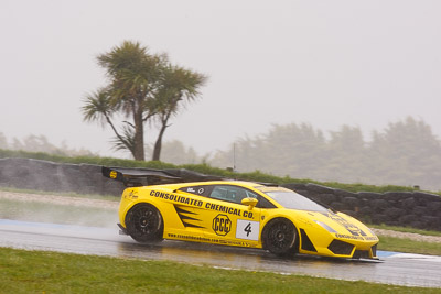 4;26-November-2011;4;Allan-Simonsen;Australia;Island-Magic;Lamborghini-Gallardo-LP560;Melbourne;PIARC;Phillip-Island;Production-Sports-Cars;Ted-Huglin;VIC;Victoria;auto;motorsport;racing;rain;super-telephoto;wet