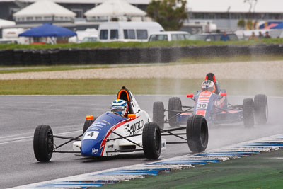 4;26-November-2011;4;Anglo-Motorsport;Australia;Formula-Ford;Island-Magic;Jonathan-Venter;Melbourne;Mygale-SJ10A;Open-Wheeler;PIARC;Phillip-Island;VIC;Victoria;auto;motorsport;racing;rain;super-telephoto;wet