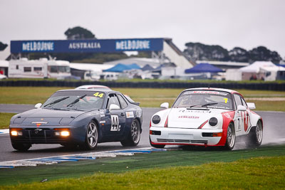 44;7;26-November-2011;44;7;Australia;Cary-Morsink;Daryl-Head;Gerry-Murphy;Island-Magic;Melbourne;PIARC;Phillip-Island;Porsche-911-Carrera;Porsche-944-S2;Production-Sports-Cars;VIC;Victoria;auto;motorsport;racing;telephoto