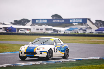 65;26-November-2011;65;Australia;Island-Magic;Mazda-MX‒5;Mazda-MX5;Mazda-Miata;Melbourne;Michael-Hall;PIARC;Phillip-Island;Production-Sports-Cars;Steven-Head;VIC;Victoria;auto;motorsport;racing;telephoto