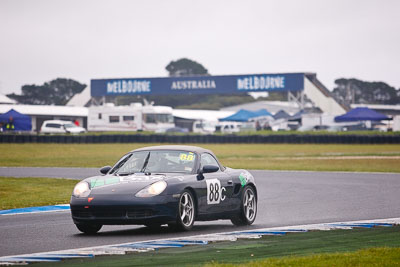 88;26-November-2011;88;Australia;Island-Magic;Linley-Baxter;Melbourne;PIARC;Phillip-Island;Porsche-Boxster-S;Production-Sports-Cars;Simon-Baxter;VIC;Victoria;auto;motorsport;racing;telephoto