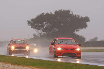 70;26-November-2011;70;Australia;Ford-Falcon-BF-GT;Improved-Production;Island-Magic;John-Coughlan;Melbourne;PIARC;Phillip-Island;VIC;Victoria;auto;motorsport;racing;rain;super-telephoto;wet