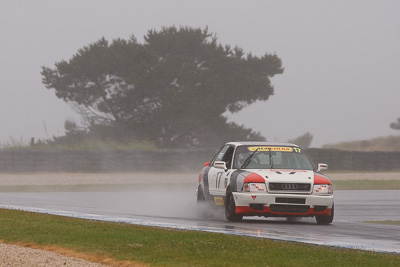 17;17;26-November-2011;Audi-80-Quattro;Australia;Improved-Production;Island-Magic;Melbourne;PIARC;Phillip-Island;Simon-OKeefe;VIC;Victoria;auto;motorsport;racing;rain;super-telephoto;wet