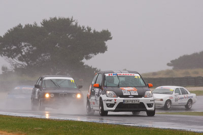 47;26-November-2011;Australia;Doug-Greenslade;Ford-Fiesta-XR4;Improved-Production;Island-Magic;Melbourne;PIARC;Phillip-Island;VIC;Victoria;auto;motorsport;racing;rain;super-telephoto;wet