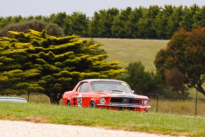 46;27-November-2011;Australia;Ford-Mustang;Historic-Touring-Cars;Island-Magic;Leo-Tobin;Melbourne;PIARC;Phillip-Island;VIC;Victoria;auto;classic;motorsport;racing;super-telephoto;vintage