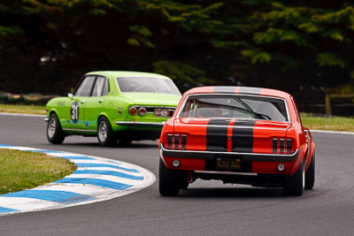 46;27-November-2011;Australia;Ford-Mustang;Historic-Touring-Cars;Island-Magic;Leo-Tobin;Melbourne;PIARC;Phillip-Island;VIC;Victoria;auto;classic;motorsport;racing;super-telephoto;vintage