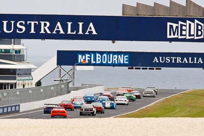 12;32;46;12;27-November-2011;Australia;Chas-Talbot;David-McGinniss;Holden-Calibra;Holden-Commodore-VN;Holden-Monaro;Island-Magic;Melbourne;Michael-Robinson;PIARC;Phillip-Island;Sports-Sedans;VIC;Victoria;auto;field;group;motorsport;race-start;racing;super-telephoto