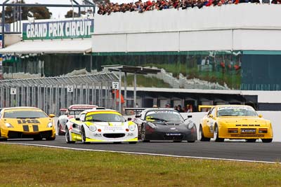 97;99;27-November-2011;Angelo-Lazaris;Australia;Barton-Mawer;Garth-Walden;Island-Magic;Lotus-Exige-GT3;Lotus-Sport-200;Melbourne;PIARC;Peter-Lucas;Phillip-Island;Production-Sports-Cars;VIC;Victoria;auto;motorsport;racing;super-telephoto