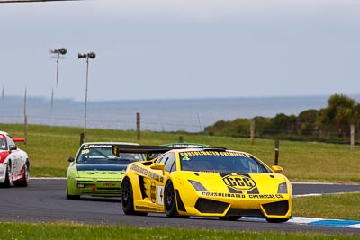 4;27-November-2011;4;Allan-Simonsen;Australia;Island-Magic;Lamborghini-Gallardo-LP560;Melbourne;PIARC;Phillip-Island;Production-Sports-Cars;Ted-Huglin;VIC;Victoria;auto;motorsport;racing;super-telephoto