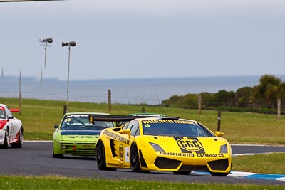 4;27-November-2011;4;Allan-Simonsen;Australia;Island-Magic;Lamborghini-Gallardo-LP560;Melbourne;PIARC;Phillip-Island;Production-Sports-Cars;Ted-Huglin;VIC;Victoria;auto;motorsport;racing;super-telephoto