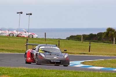 97;27-November-2011;Angelo-Lazaris;Australia;Barton-Mawer;Island-Magic;Lotus-Exige-GT3;Melbourne;PIARC;Phillip-Island;Production-Sports-Cars;VIC;Victoria;auto;motorsport;racing;super-telephoto