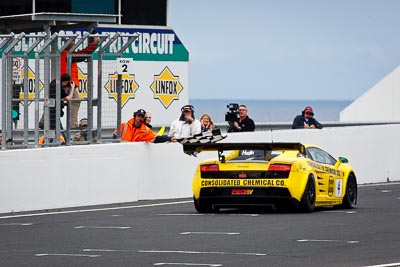 4;27-November-2011;4;Allan-Simonsen;Australia;Island-Magic;Lamborghini-Gallardo-LP560;Melbourne;PIARC;Phillip-Island;Production-Sports-Cars;Ted-Huglin;Topshot;VIC;Victoria;auto;motorsport;racing;super-telephoto