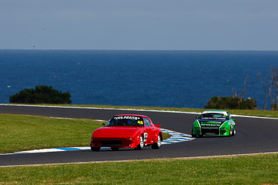 42;27-November-2011;Australia;Improved-Production;Island-Magic;Leanne-Tander;Mazda-RX‒7;Mazda-RX7;Melbourne;PIARC;Phillip-Island;VIC;Victoria;auto;motorsport;racing;scenery;sky;super-telephoto