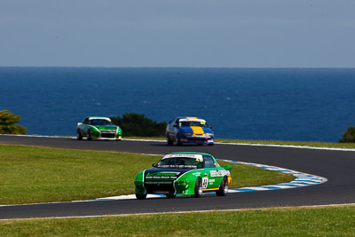 46;27-November-2011;Australia;Improved-Production;Island-Magic;Kane-Vereker;Mazda-RX‒7;Mazda-RX7;Melbourne;PIARC;Phillip-Island;VIC;Victoria;auto;motorsport;racing;scenery;sky;super-telephoto