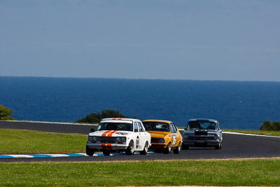 73;27-November-2011;73;Australia;Datsun-1600;David-Brown;Historic-Touring-Cars;Island-Magic;Melbourne;PIARC;Phillip-Island;VIC;Victoria;auto;classic;motorsport;racing;scenery;sky;super-telephoto;vintage