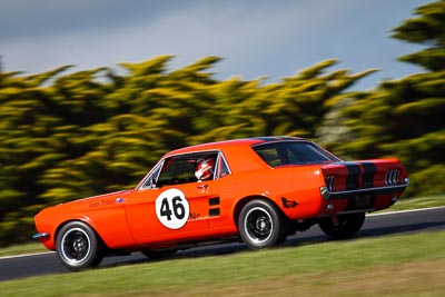 46;27-November-2011;Australia;Ford-Mustang;Historic-Touring-Cars;Island-Magic;Leo-Tobin;Melbourne;PIARC;Phillip-Island;VIC;Victoria;auto;classic;motorsport;racing;super-telephoto;vintage