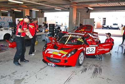 62;24-February-2012;62;Australia;Bathurst;Bathurst-12-Hour;Christian-Klien;Lotus-Exige-S;Mt-Panorama;NSW;New-South-Wales;Robert-Thomson;Sarah-Harley;atmosphere;auto;endurance;motorsport;pitlane;racing;wide-angle