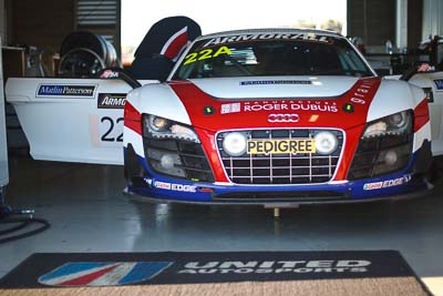 22;22;24-February-2012;50mm;Alain-Li;Audi-R8-LMS;Australia;Bathurst;Bathurst-12-Hour;Frank-Yu;Mark-Patterson;Mt-Panorama;NSW;New-South-Wales;United-Autosports;atmosphere;auto;endurance;motorsport;pitlane;racing