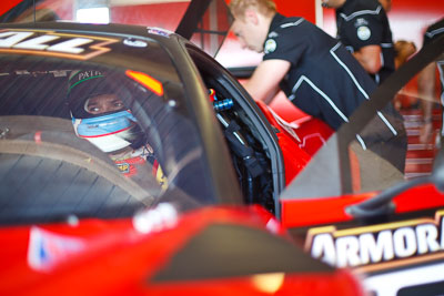 24-February-2012;50mm;Australia;Bathurst;Bathurst-12-Hour;Dominik-Farnbacher;Maranello-Motorsport;Mt-Panorama;NSW;New-South-Wales;atmosphere;auto;endurance;in‒car;motorsport;paddock;pitlane;portrait;racing