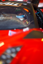 24-February-2012;50mm;Australia;Bathurst;Bathurst-12-Hour;Dominik-Farnbacher;Maranello-Motorsport;Mt-Panorama;NSW;New-South-Wales;atmosphere;auto;endurance;in‒car;motorsport;paddock;pitlane;portrait;racing