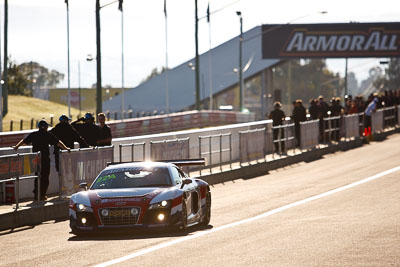 22;22;24-February-2012;Alain-Li;Audi-R8-LMS;Australia;Bathurst;Bathurst-12-Hour;Frank-Yu;Mark-Patterson;Mt-Panorama;NSW;New-South-Wales;United-Autosports;atmosphere;auto;endurance;motorsport;pitlane;racing;telephoto