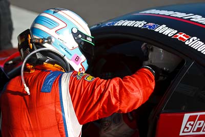 17;17;24-February-2012;Australia;Bathurst;Bathurst-12-Hour;Dominik-Farnbacher;Ferrari-458-Italia-GT3;Maranello-Motorsport;Mt-Panorama;NSW;New-South-Wales;atmosphere;auto;endurance;motorsport;paddock;pitlane;portrait;racing;telephoto