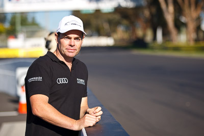 24-February-2012;Australia;Bathurst;Bathurst-12-Hour;Craig-Lowndes;Mt-Panorama;NSW;New-South-Wales;Phoenix-Racing;atmosphere;auto;endurance;motorsport;paddock;pitlane;portrait;racing;telephoto