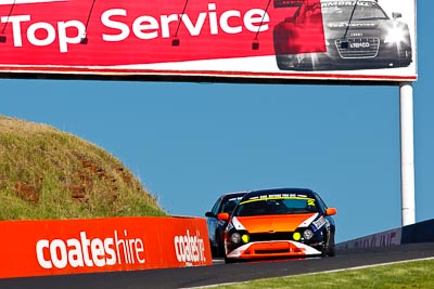 2;2;24-February-2012;Australia;Bathurst;Bathurst-12-Hour;Coleby-Cowham;Ford-Falcon-AU;Mt-Panorama;NSW;New-South-Wales;Saloon-Cars;auto;endurance;motorsport;racing;super-telephoto