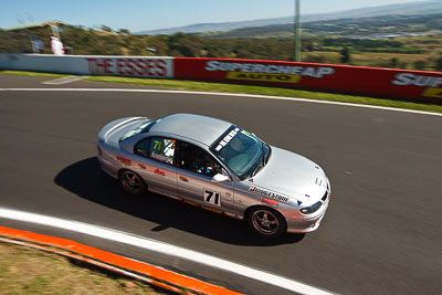 71;24-February-2012;71;Australia;Bathurst;Bathurst-12-Hour;Holden-Commodore-VT;Mt-Panorama;NSW;New-South-Wales;Robert-Kronberger;Saloon-Cars;auto;endurance;motorsport;racing;wide-angle