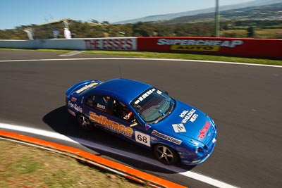 68;24-February-2012;68;Australia;Bathurst;Bathurst-12-Hour;Chris-Berry;Ford-Falcon-AU;Mt-Panorama;NSW;New-South-Wales;Saloon-Cars;auto;endurance;motorsport;racing;wide-angle