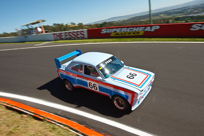 66;24-February-2012;Australia;Bathurst;Bathurst-12-Hour;Ford-Escort-Mk-I;Garry-Ford;Mt-Panorama;NSW;New-South-Wales;Sports-Sedans;auto;endurance;motorsport;racing;wide-angle
