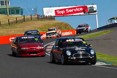 39;24-February-2012;Australia;Bathurst;Bathurst-12-Hour;Improved-Production;Mini-Cooper-S;Mt-Panorama;NSW;New-South-Wales;Roger-Spencer;auto;endurance;motorsport;racing;telephoto