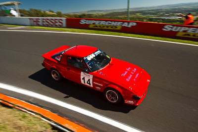 14;14;24-February-2012;Australia;Bathurst;Bathurst-12-Hour;Improved-Production;Mazda-RX‒7;Mazda-RX7;Mt-Panorama;NSW;New-South-Wales;Paul-Rowe;auto;endurance;motorsport;racing;wide-angle