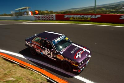 64;24-February-2012;Australia;BMW-E30;Bathurst;Bathurst-12-Hour;Improved-Production;John-Angiolella;Mt-Panorama;NSW;New-South-Wales;auto;endurance;motorsport;racing;wide-angle