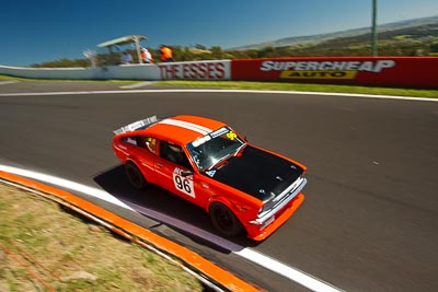 96;24-February-2012;Australia;Bathurst;Bathurst-12-Hour;Datsun-120Y;Doug-Moss;Improved-Production;Mt-Panorama;NSW;New-South-Wales;auto;endurance;motorsport;racing;wide-angle