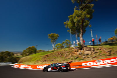 23;23;24-February-2012;Australia;Bathurst;Bathurst-12-Hour;David-Russell;JBS-Lago-Racing;Lamborghini-LP-600-GT3;Mt-Panorama;NSW;New-South-Wales;Roger-Lago;Wayne-Park;auto;endurance;motorsport;racing;sky;wide-angle