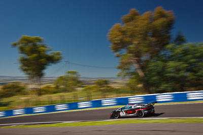 23;23;24-February-2012;Australia;Bathurst;Bathurst-12-Hour;David-Russell;JBS-Lago-Racing;Lamborghini-LP-600-GT3;Mt-Panorama;NSW;New-South-Wales;Roger-Lago;Wayne-Park;auto;endurance;motion-blur;motorsport;racing;sky;wide-angle