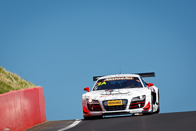 2;2;24-February-2012;Audi-R8-LMS;Australia;Bathurst;Bathurst-12-Hour;Craig-Lowndes;Mark-Eddy;Mt-Panorama;NSW;New-South-Wales;Phoenix-Racing;Warren-Luff;auto;endurance;motorsport;racing;sky;super-telephoto