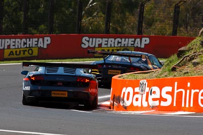 23;23;24-February-2012;Australia;Bathurst;Bathurst-12-Hour;David-Russell;JBS-Lago-Racing;Lamborghini-LP-600-GT3;Mt-Panorama;NSW;New-South-Wales;Roger-Lago;Wayne-Park;auto;endurance;motorsport;racing;super-telephoto