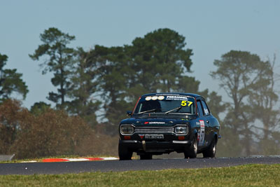 57;24-February-2012;57;Australia;Bathurst;Bathurst-12-Hour;Ford-Escort-Mk-I;Improved-Production;Mt-Panorama;NSW;New-South-Wales;Scott-Wiggins;auto;endurance;motorsport;racing;super-telephoto