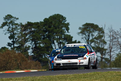 130;24-February-2012;Australia;Bathurst;Bathurst-12-Hour;Graham-Bohm;Honda-Civic;Improved-Production;Mt-Panorama;NSW;New-South-Wales;auto;endurance;motorsport;racing;super-telephoto